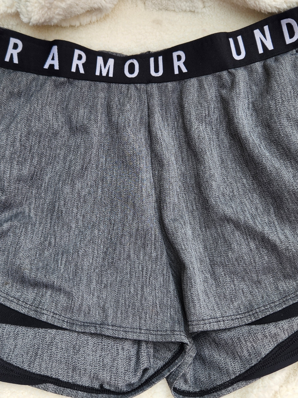 Under Armour Woman's Grey Performance Boxer Briefs
